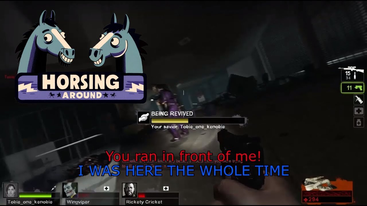 Realism Expert, but with a bunch of idiots | Left 4 Dead 2 | Horsing Around pilot ep.