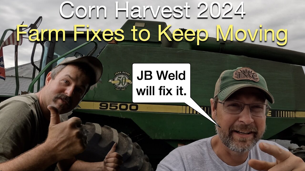 Corn Harvest 2024: Farm Fixes to Keep Moving, JB Weld will fix anything.