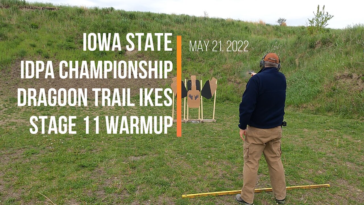 Iowa State IDPA Championship Stage 11 Warm-up