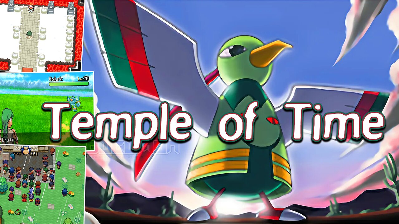 Pokemon Temple of Time - Roguelike, trainers, boss battles, wild encounters and puzzles