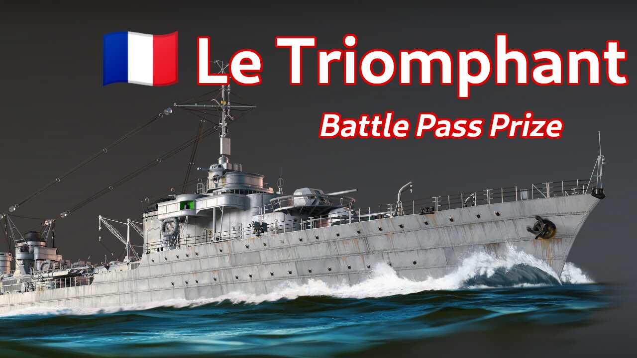 High Speed in Deep Water ~ 🇫🇷 Le Triomphant [Battle Pass Devblog]