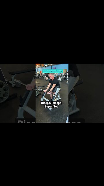 Over 50 Get Ready to Bulk Up: Try This Super Set Arms Workout! #shorts