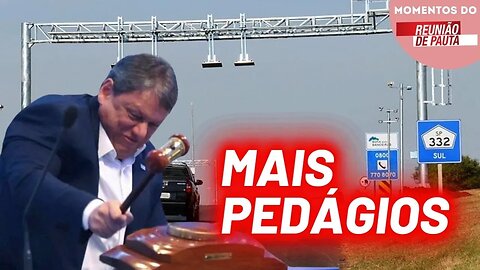 Tarcísio quer pedágio por km rodado | Momentos Reunião de Pauta
