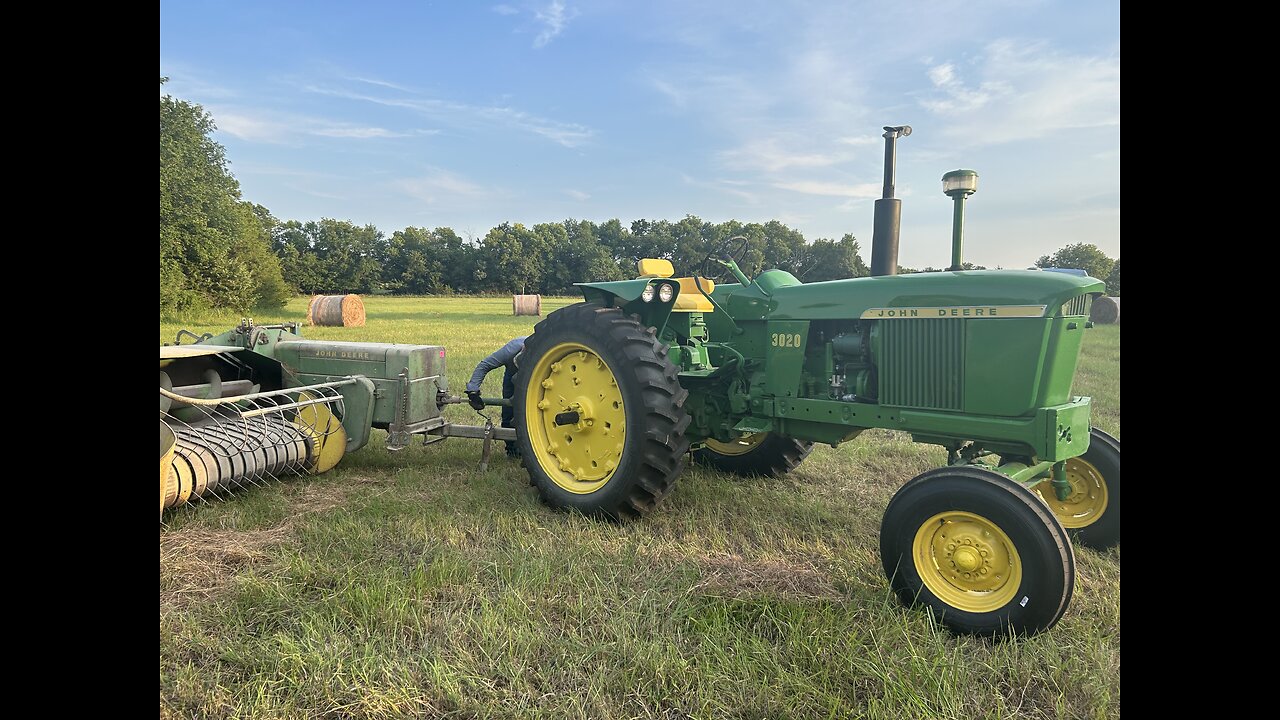 Baling Hay