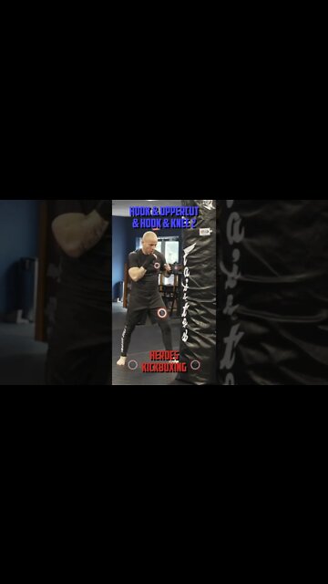 Heroes Training Center | Kickboxing "How To Double Up" Hook & Uppercut & Hook & Knee 2 BH | #Shorts