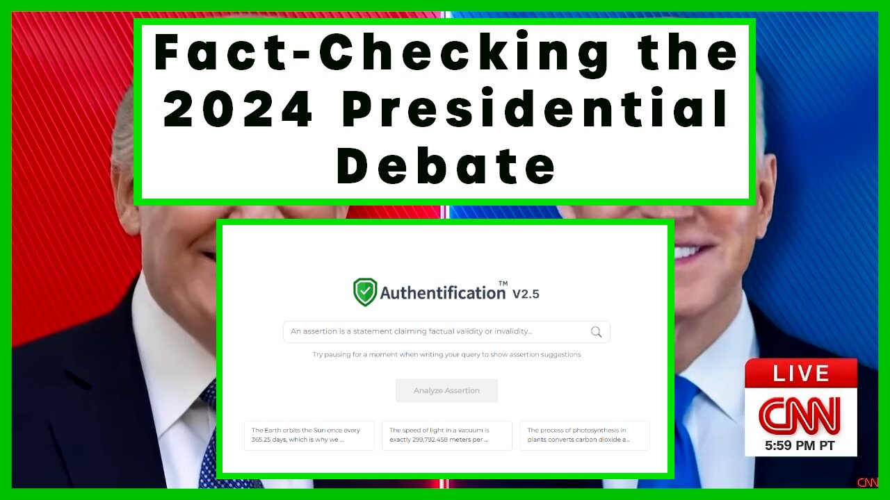 Fact-Checking the 2024 Presidential Debate | Truth Quotient Analysis with Authentification™