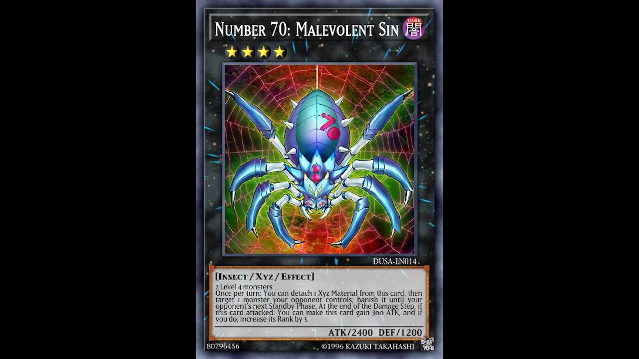 Yu-Gi-Oh! Duel Links - Number 70: Malevolent Sin Gameplay (Box #32 Photon of Galaxy SR Card)