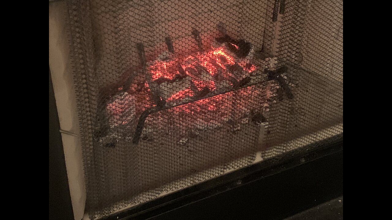 Relaxing by the Fire