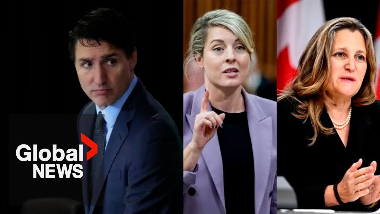 Top Liberals display united front, as calls for Trudeau to step aside grow