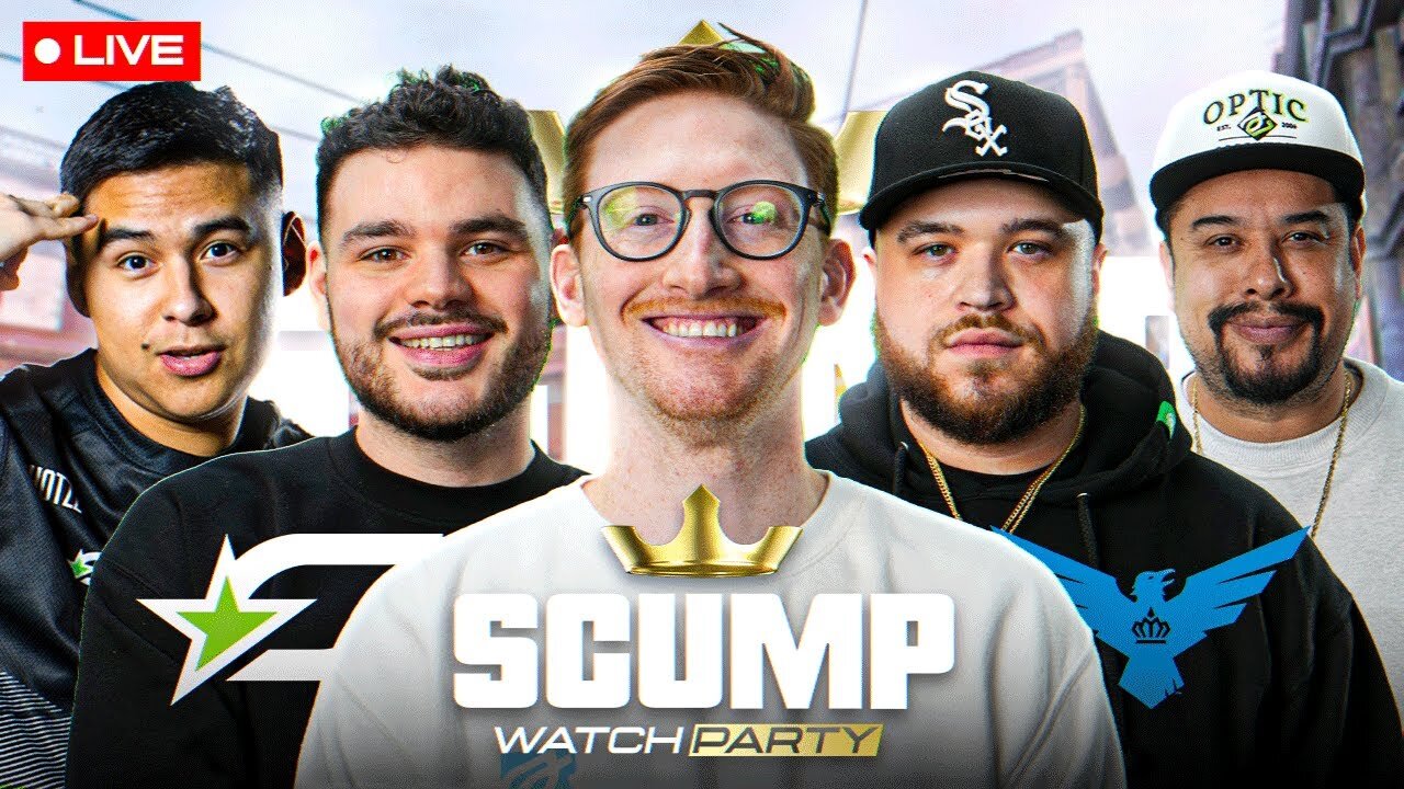 🔴LIVE - SCUMP WATCH PARTY TORONTO MAJOR!! OpTic TEXAS VS CAROLINA RAVENS!