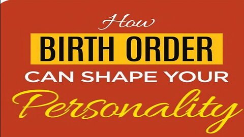 Birth Order?