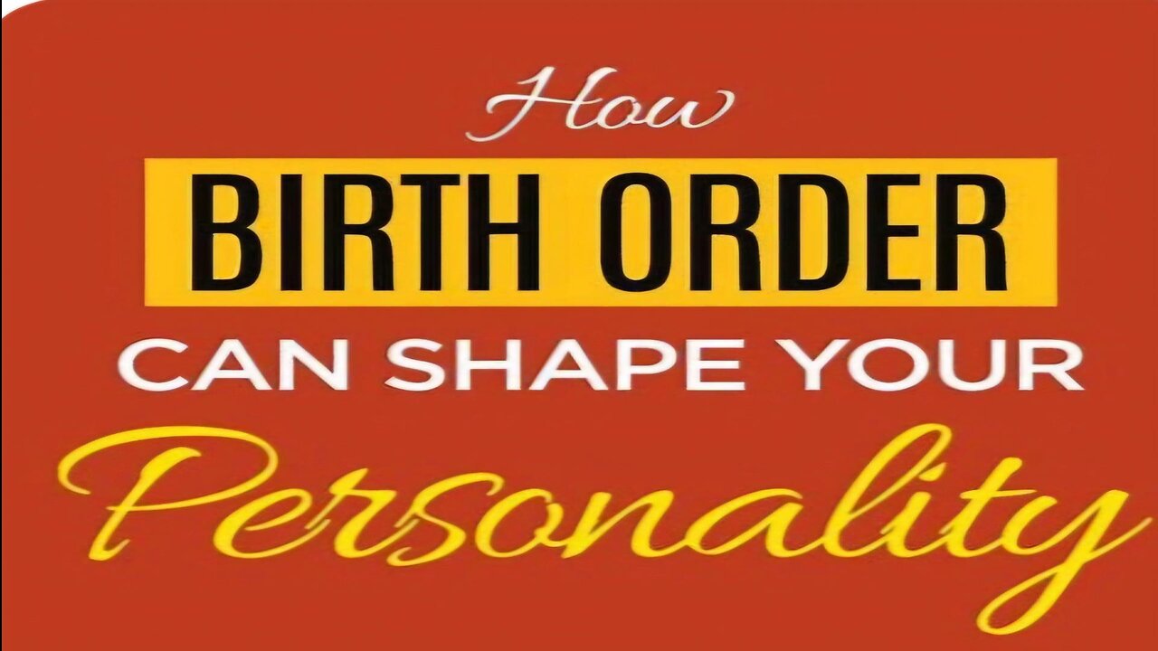 Birth Order?