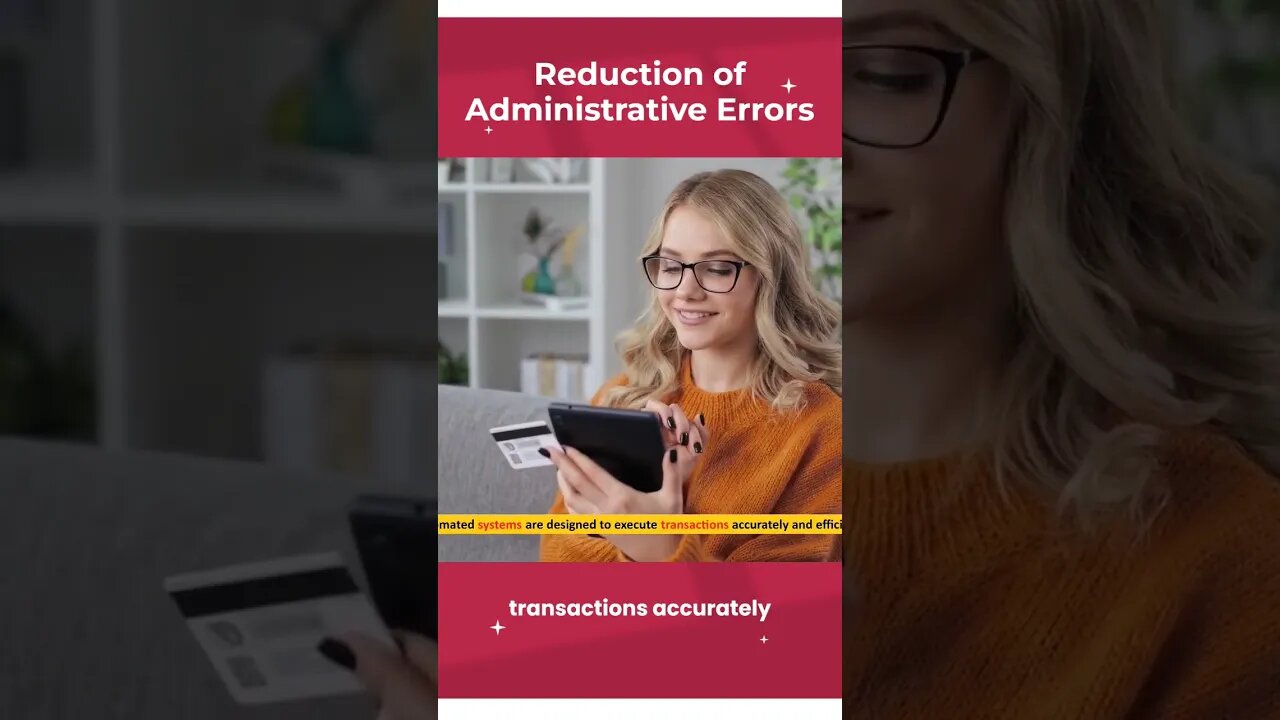 Reduction of administrative errors