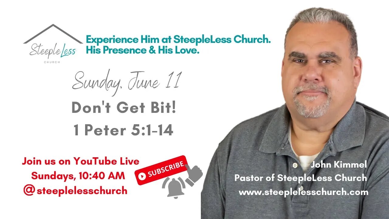 The Devil is Like a Lion | Pastor John Kimmel | SteepleLess Church