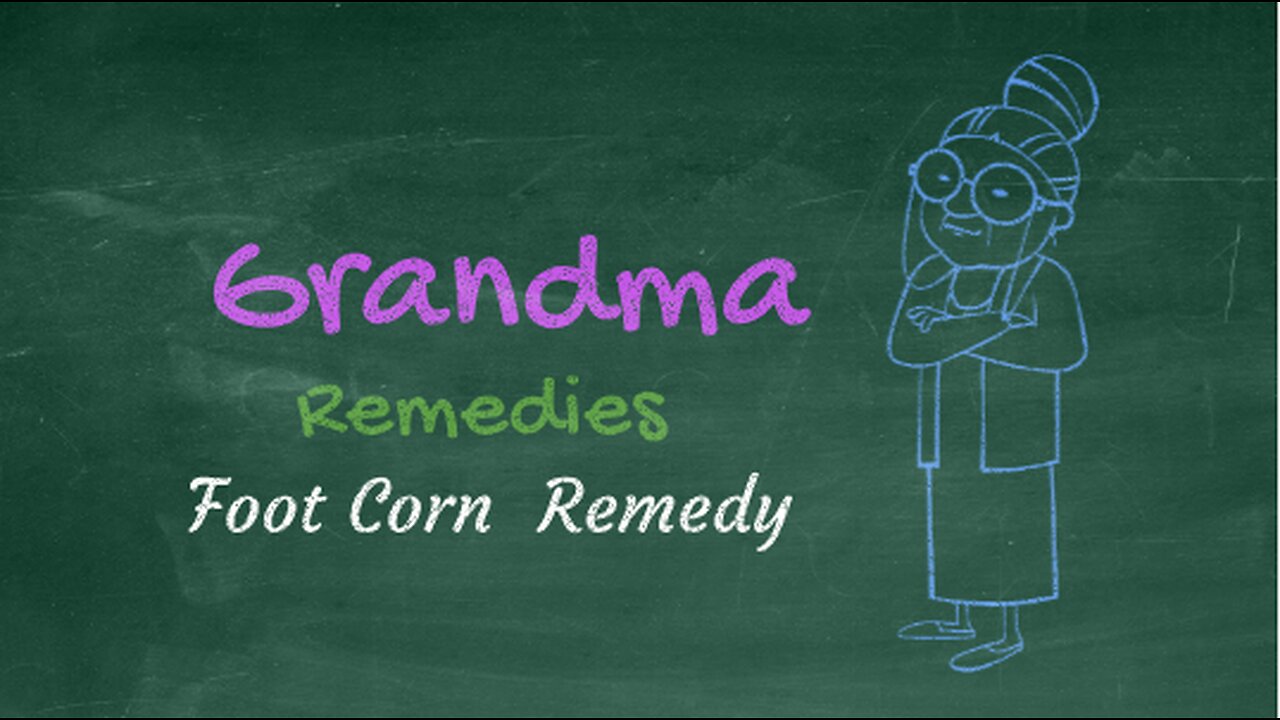 Grandma home remedy for foot corn - fast removal of foot corn