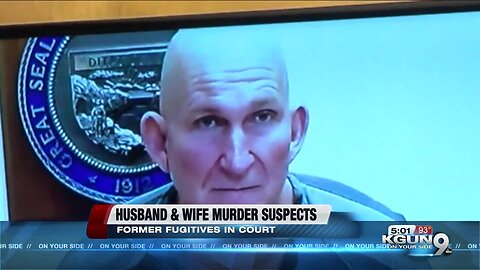 Husband and wife murder suspects plead not guilty