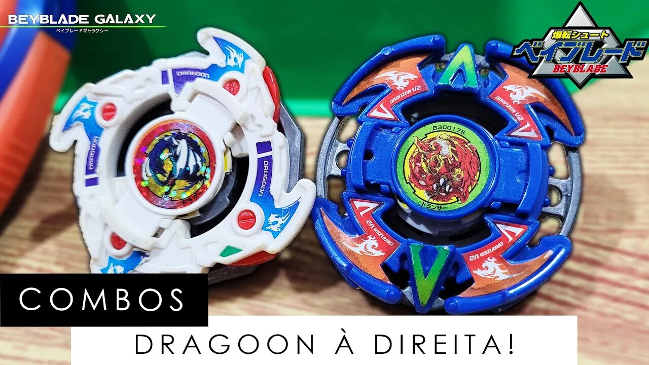 DRAGOON DE GIRO À DIREITA - Beyblade ベイブレード