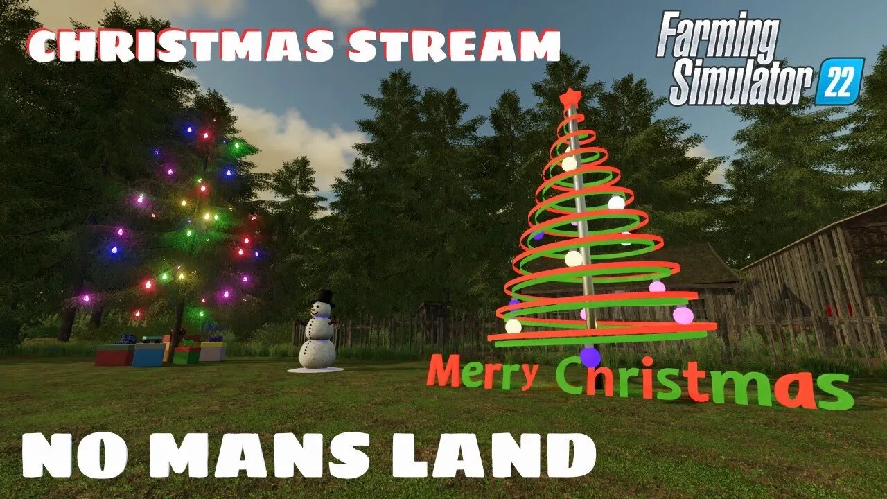 Christmas Stream | No Mans Land | Farming Simulator 22