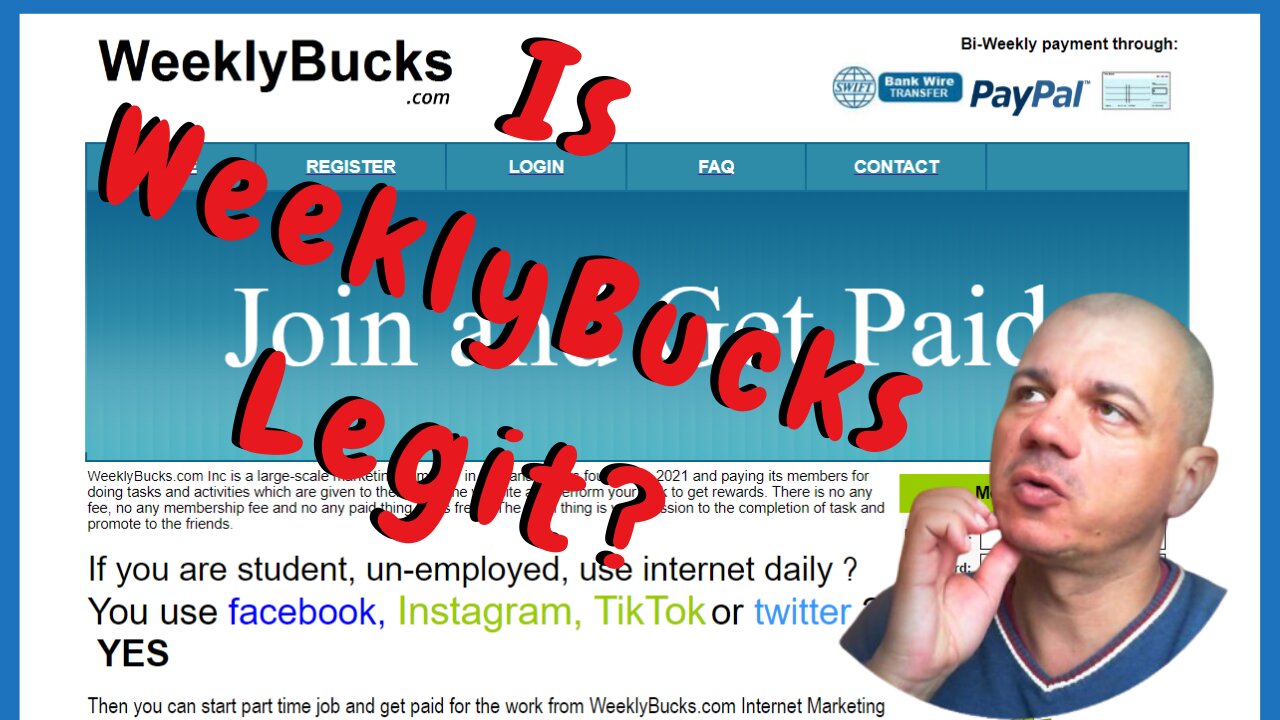 Is WeeklyBucks Legit? A Detailed Review & Analysis [#WeeklyBucks]