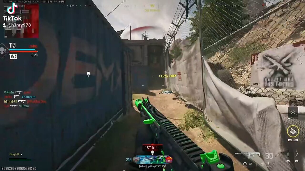 guy was running walls prefired and everything