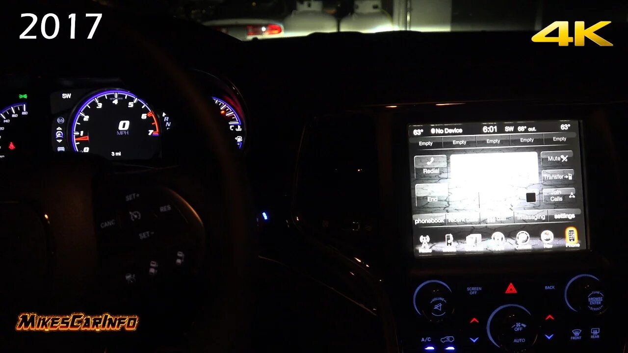 AT NIGHT: 2017 Jeep Grand Cherokee SRT Interior and Exterior Lighting in 4K