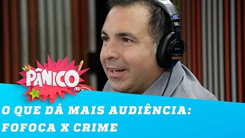 O que dá mais audiência: fofoca ou crime? Reinaldo Gottino responde