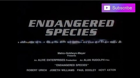 ENDANGERED SPECIES (1982) Trailer [#endangeredspecies #endangeredspeciestrailer]