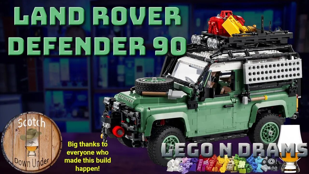 Lego N Drams Land Rover Classic Defender 90 - 06