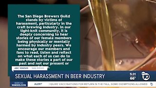 Sexual harassment in San Diego beer industry prompts CEO to step down