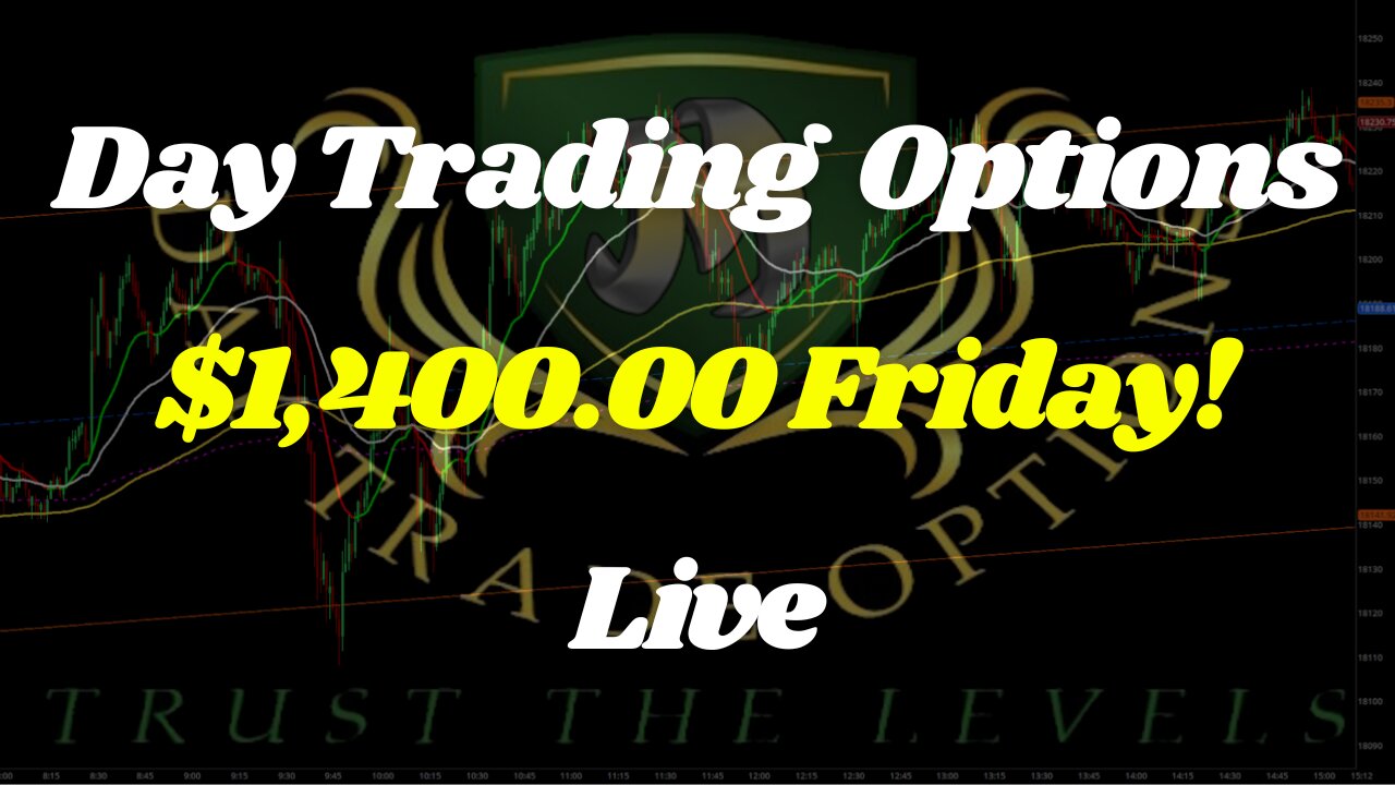 $1,400.00 Profit - Day Trade Options - Friday!