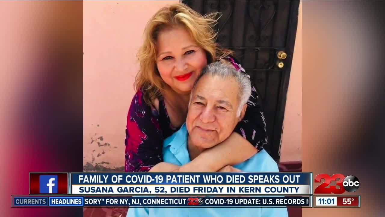 Family of COVID-19 patient who died speaks out