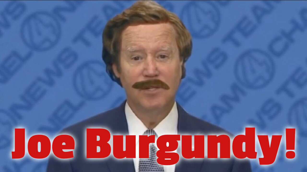 President Joe Burgundy strikes again "emphasise end of quote repeat the line"! 🤣😂🤪