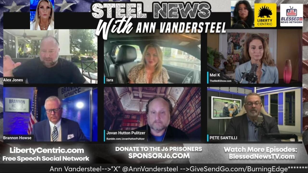 🔥Deep State to Contiune Trying to MURDER PRESIDENT TRUMP! - ALL STAR LINE UP!!! - STEEL NEWS w/ ANN VANDERSTEEL