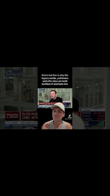 Elon drops the mic with epic answer in CNBC interview.