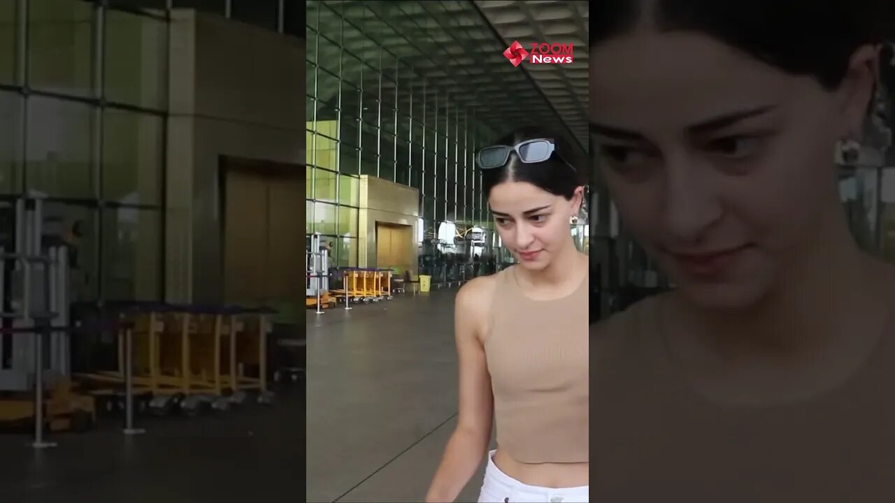Ananya Panday Spotted At Airport 😍📸 #shorts #AnanyaPanday