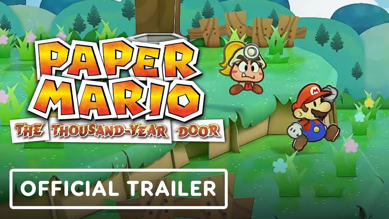 Paper Mario Thousand Year Door HD - Official Reveal Trailer | Nintendo Direct 2023