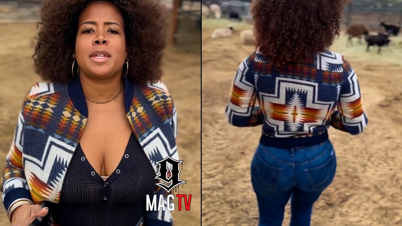 Kelis Shows Off The New Baby On Her Farm! 🐑