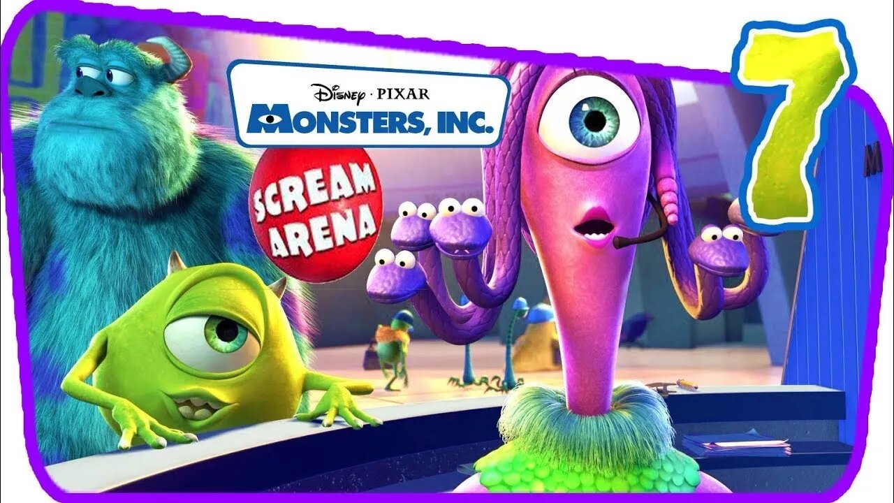 Monster Inc Scream Arena Walkthrough (GameCube) - Part 7