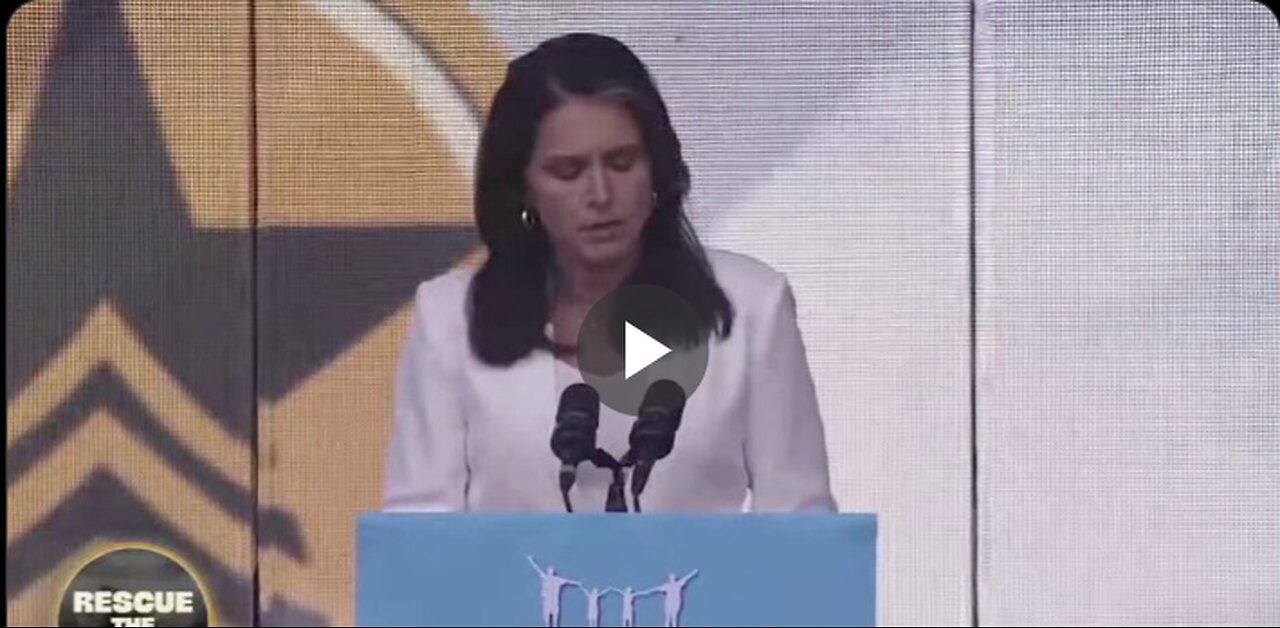 Tulsi Gabbard on Kamala's visit to the border: "When I saw her give her press conference...