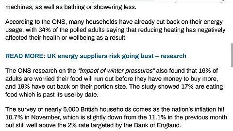 調查：英國人掙扎在家裡取暖