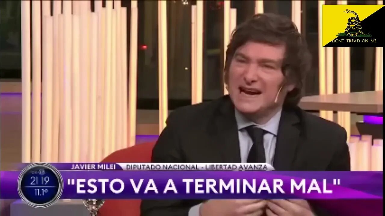 Javier Milei Mano a mano con Javier Milei en SÓLO UNA VUELTA MÁS