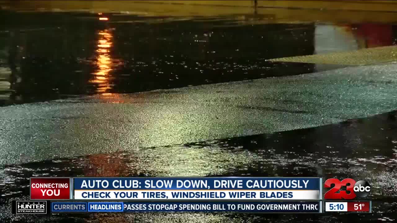 Auto Club Offers Tips for Driving in Wet Weather