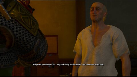 The Witcher 3 goodness gracious great balls of granite