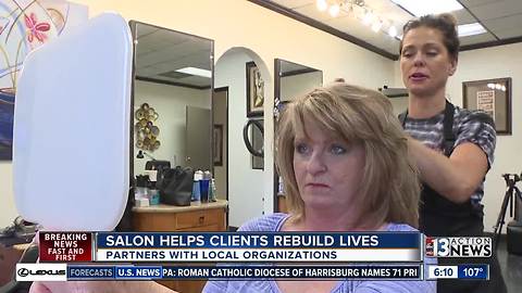 Salon helps clients rebuild lives