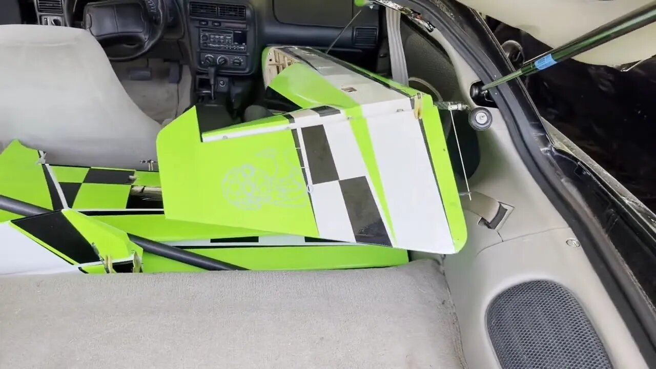 50cc Rc plane in 4th Gen Camaro