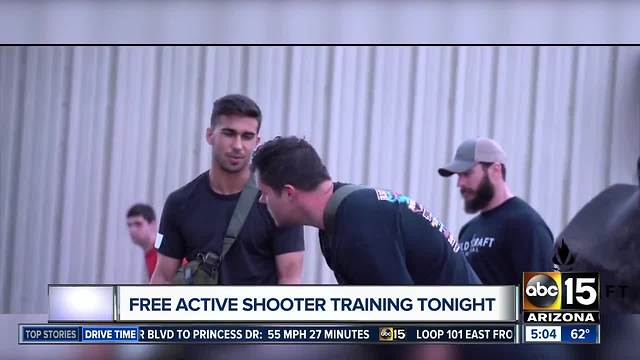 Free active shooter situation training in Gilbert