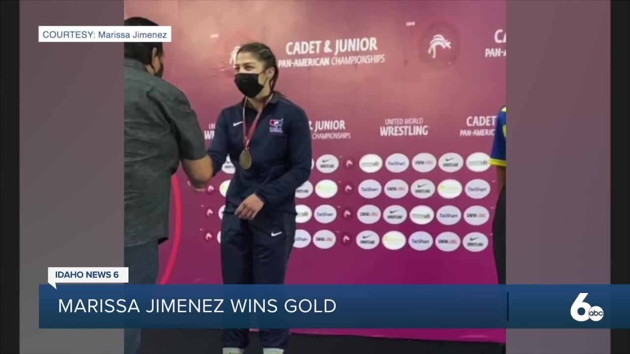 Caldwell wrestler Marissa Jimenez wins Gold