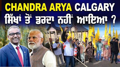 Live : 08-10-24 | CHANDRA ARYA CALGARY ਚ ਸਿੱਖ ਤੋਂ ਡਰਦਾ ਨਹੀ ਆਇਆ? | POLITICS PUNJAB TV