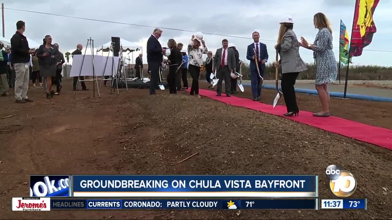 Groundbreaking on Chula Vista Bayfront