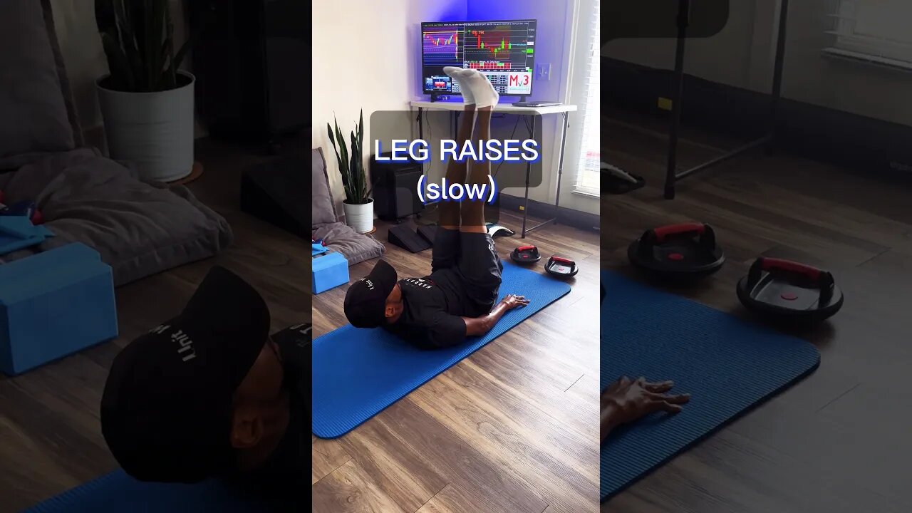 Fit Trader Movement: Leg Raises Effective way to improve core strength for beginners #fitness